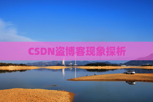 CSDN盗博客现象探析 CSDN盗博客现象探析
